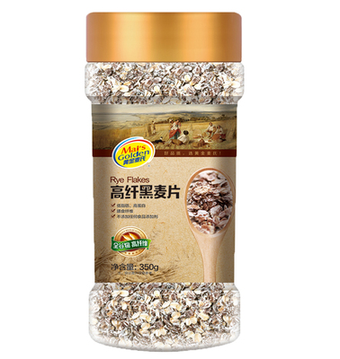 350克黄金麦氏高纤黑麦片