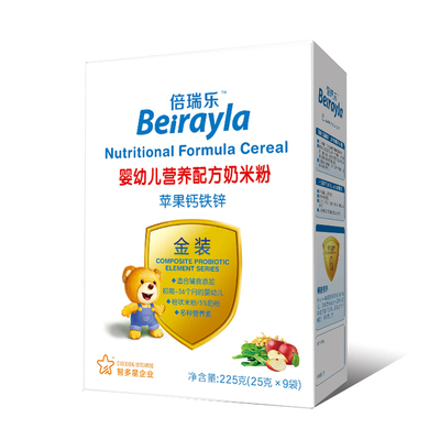 225克倍瑞乐苹果钙铁锌