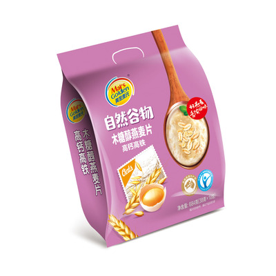 684克黄金麦氏自然谷物木糖醇燕麦片高钙高铁