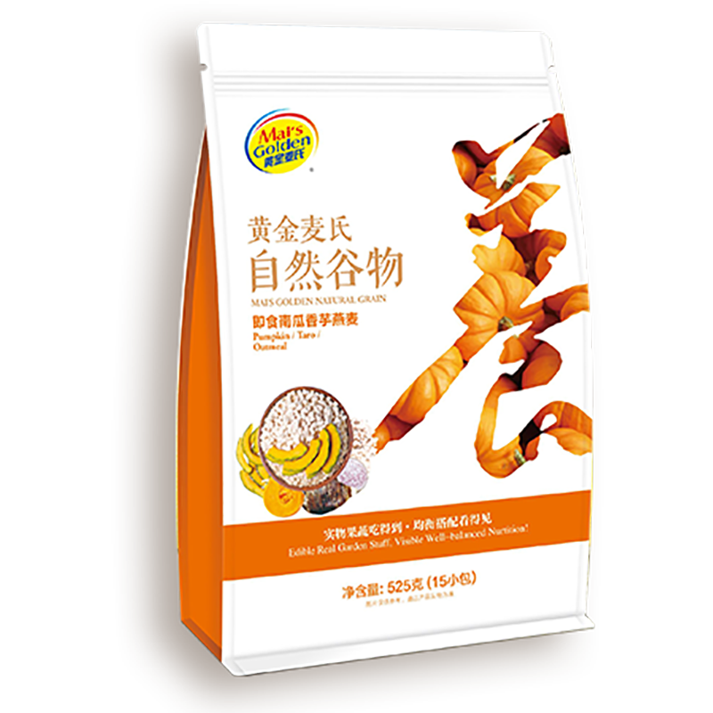 525克黄金麦氏自然谷物即食南瓜香芋燕麦片